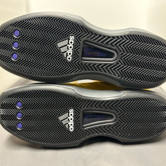 adidas Yellow and Gray Athletic Shoes main image 9
